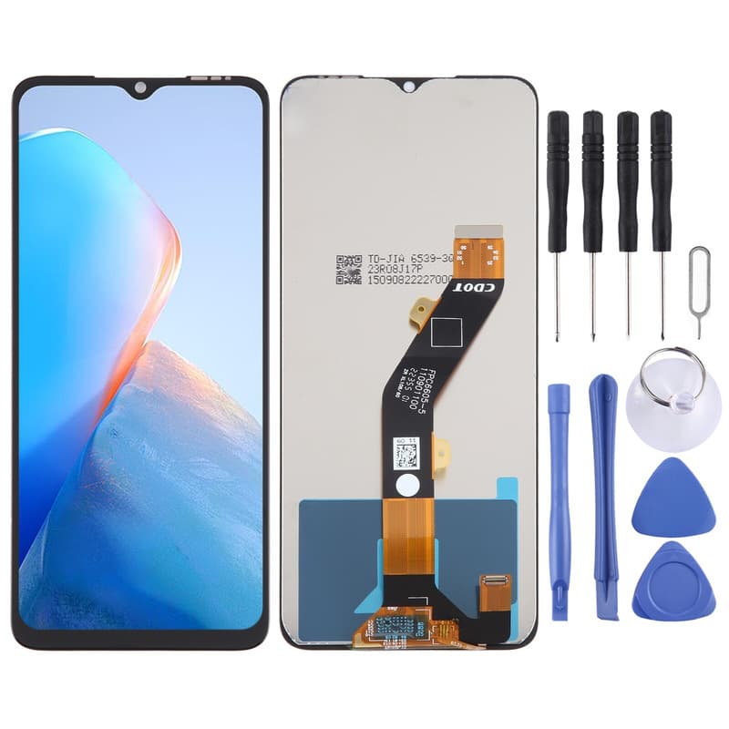 Compatible with Infinix Smart 7 X6515 Screen Assembly LCD Display Inner and Outer Integrated Screen LCD Touch Screen