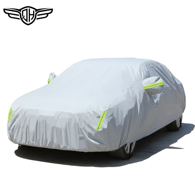 In Stock Car Full Cover, All-Season Universal Thickened Cotton Waterproof Hail Protection Sunshade Cover