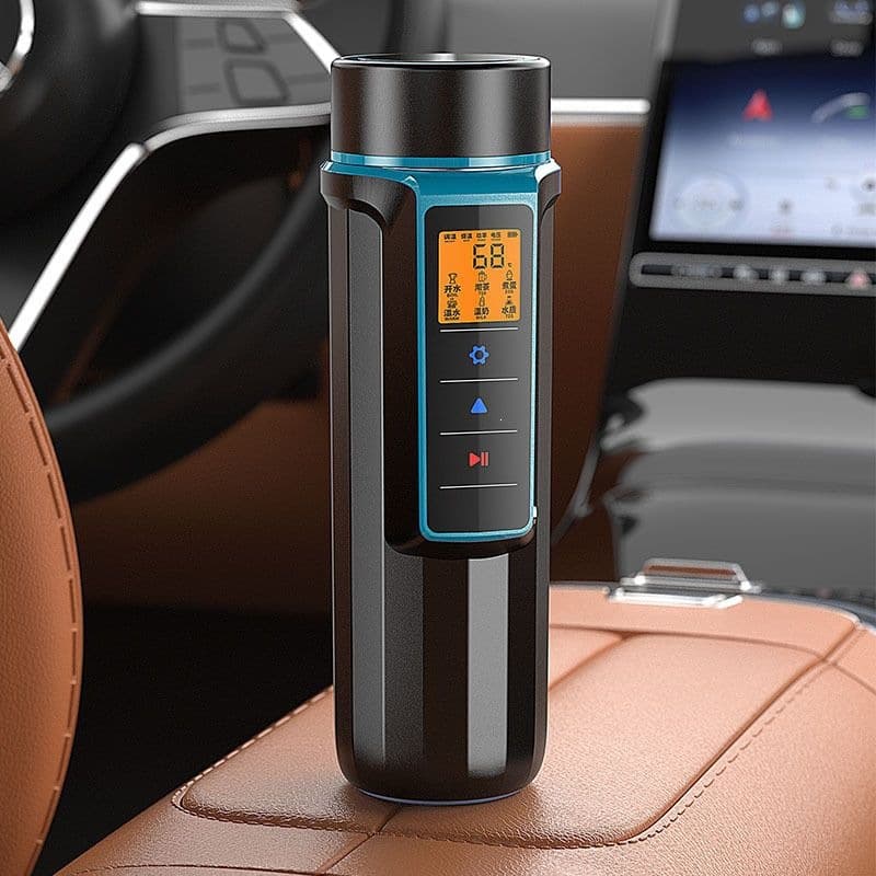 New smart car water boiling cup 12V24v car and truck universal fast heating travel portable cup car heating cup