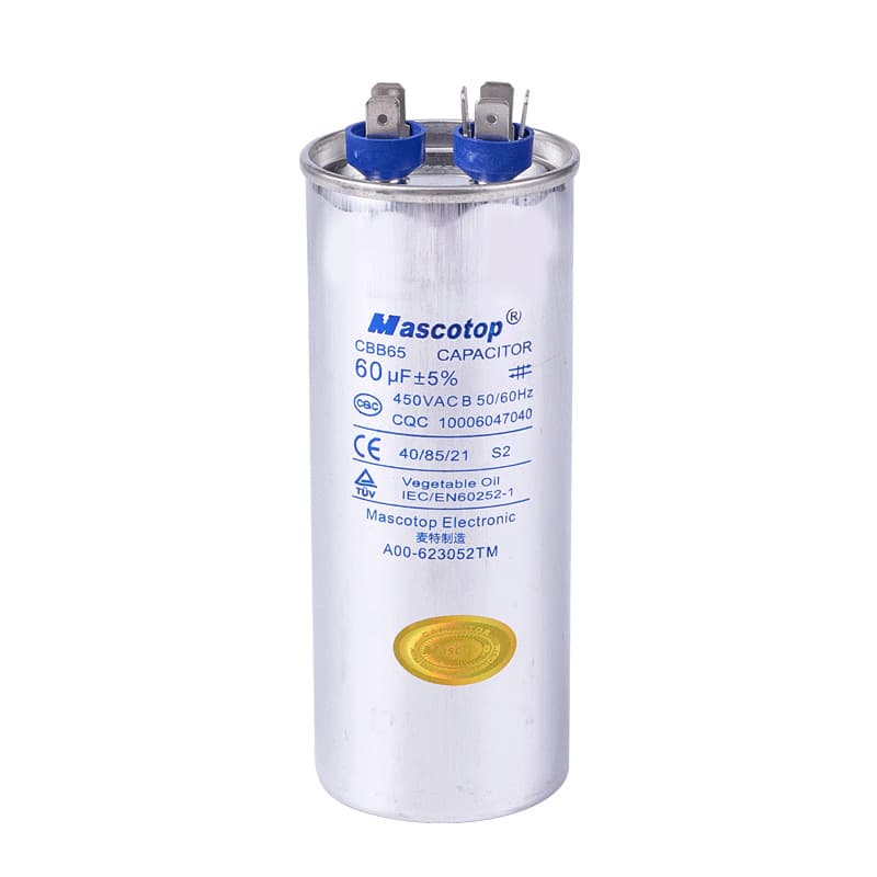 MET CBB65A compressor starting capacitor for air conditioners and refrigerators, 20UF-80UF explosion-proof universal capacitor.