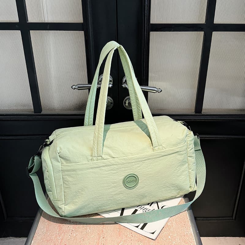 Cross-Border Travel Bag Sports Bag Men's Women's Swimming Fitness Bag Shoulder Duffel Yoga Bag Cylinder Bag Training Bag