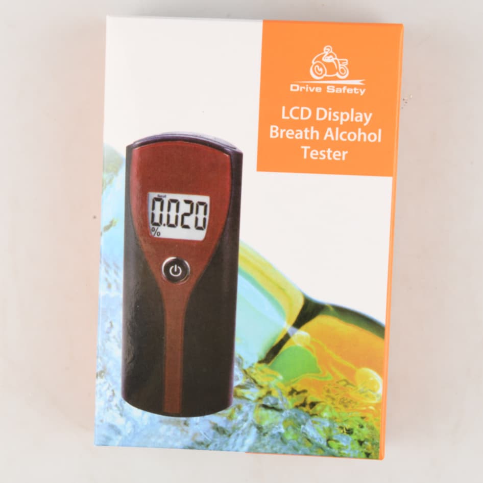 6880 Breath Alcohol Tester, Portable Alcohol Detector with Anti-DUI and Night Light Features