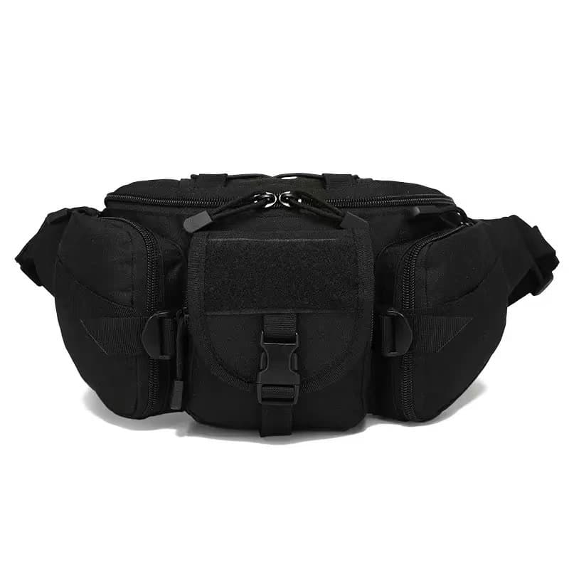 Outdoor Unisex Waist Bag Military Tactical Chest Pack Waterproof Casual Crossbody Bag Travel Cycling Waist Pack Sports Bag for Men