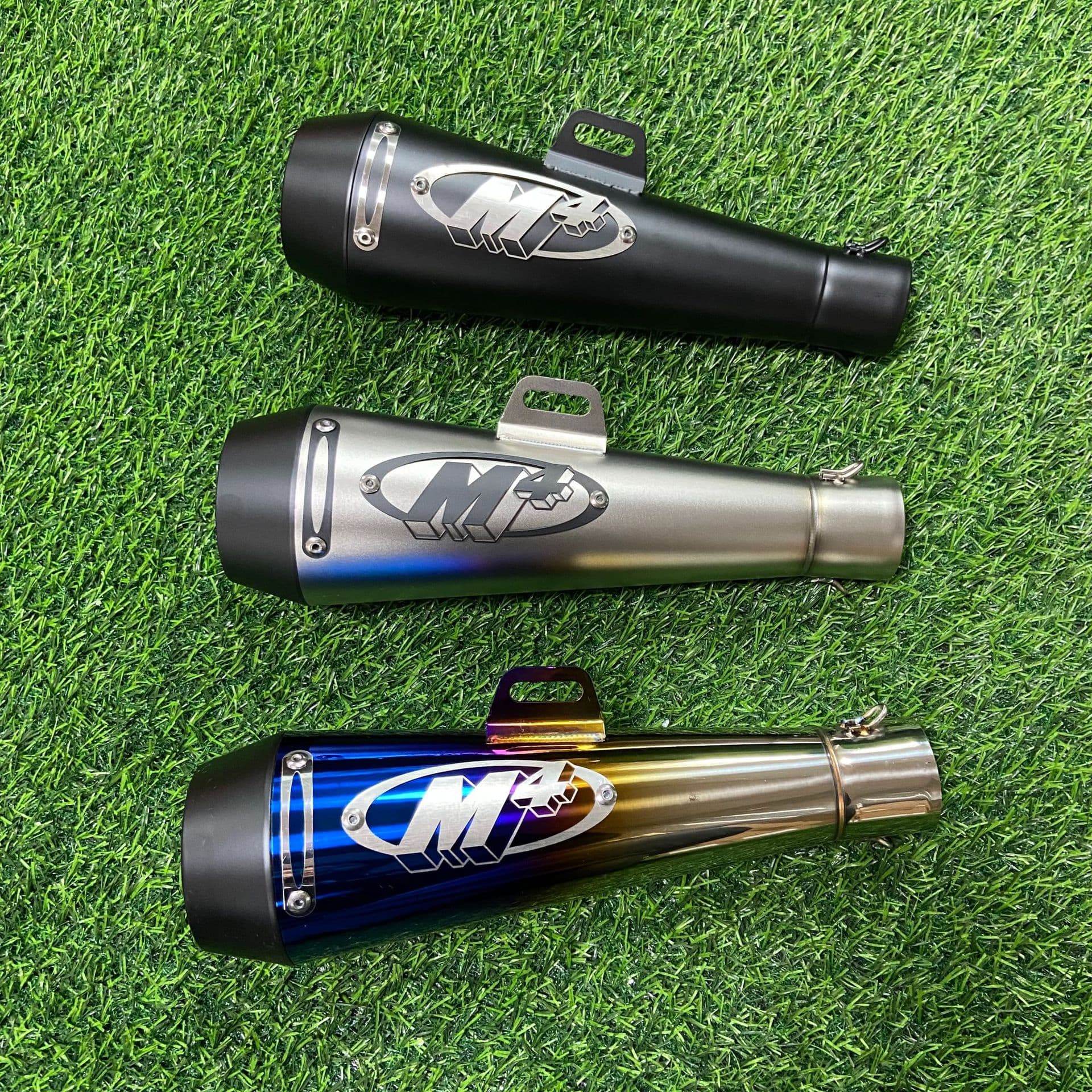 Motorcycle Exhaust Pipe Modification M4 Muffler 51mm Universal NINJA400 Sai350 R3 ZX6R 321RR