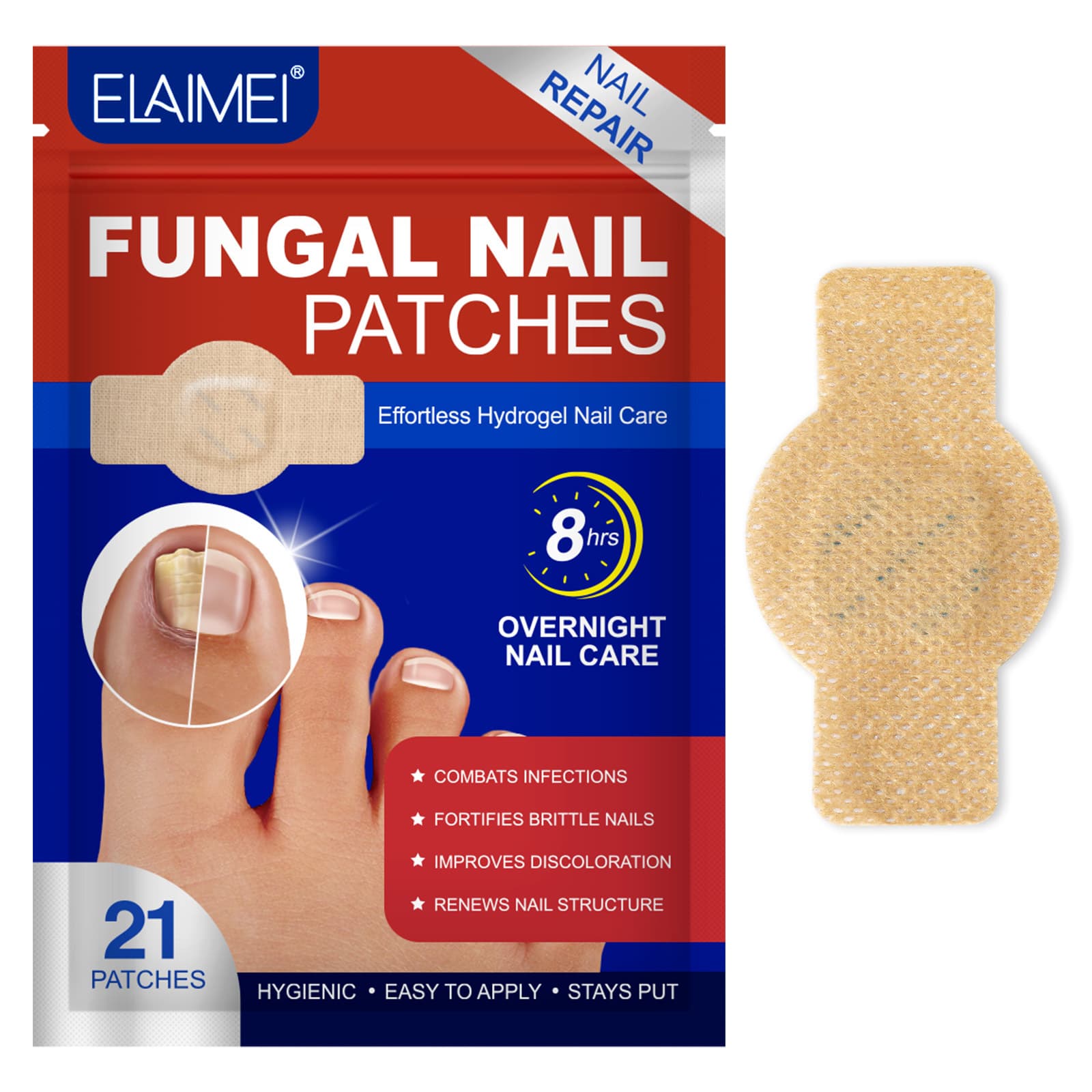 ELAIMEI Fungal Nail Patches 21p