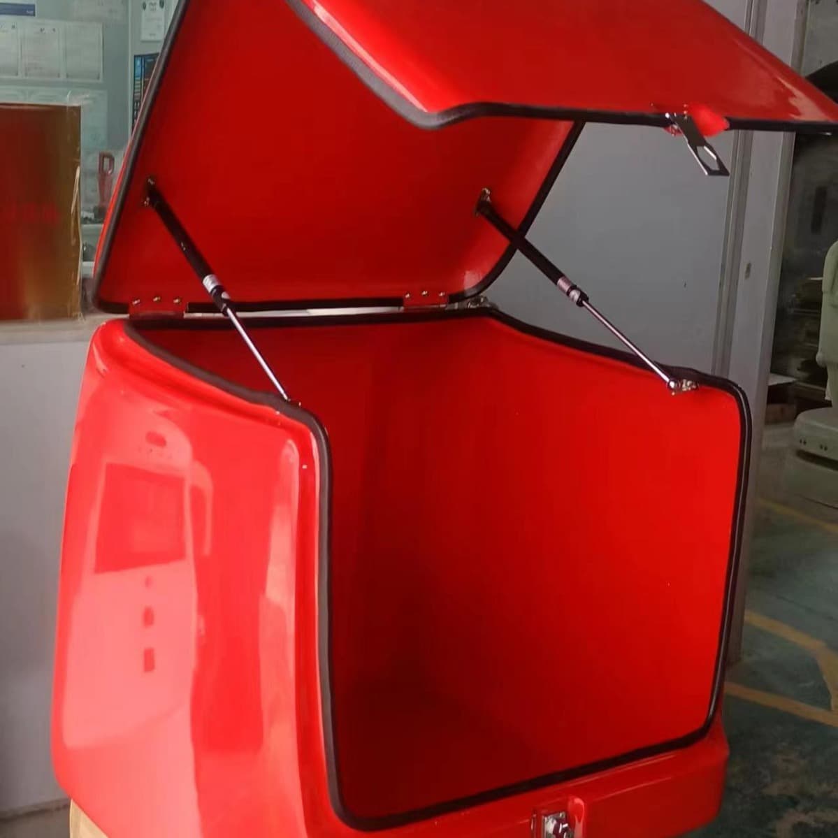 Jiangzhi Motorcycle Tail Box Electric Vehicle Rear Storage Box Food Delivery Box Domestic and International Regional Agent