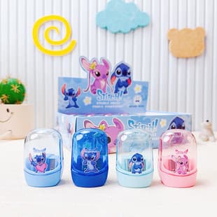 Export Stitch Pencil Sharpener Cute Cartoon Student Pencil Sharpener Portable Kids Pencil Sharpener Prize