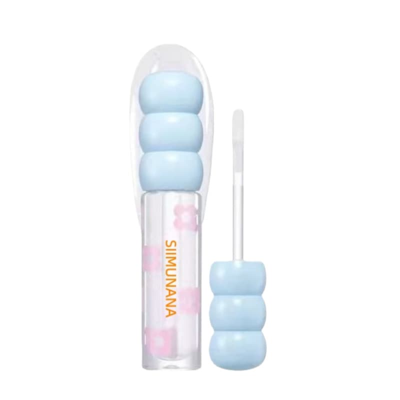 Cross-border Hot Selling TK Lip Gloss Liquid Water Light Lip Plumper Moisturizing Nourishing Shiny Lip Color