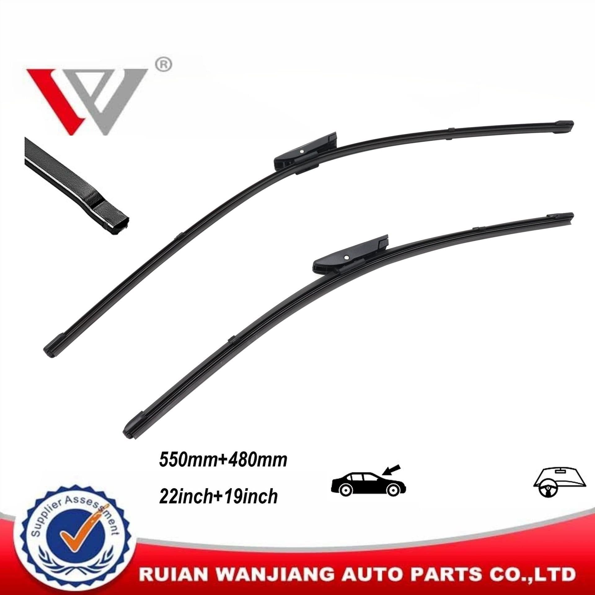 288905401R Original Style Wiper Blades Suitable for Dacia Logan/Sandero 12-