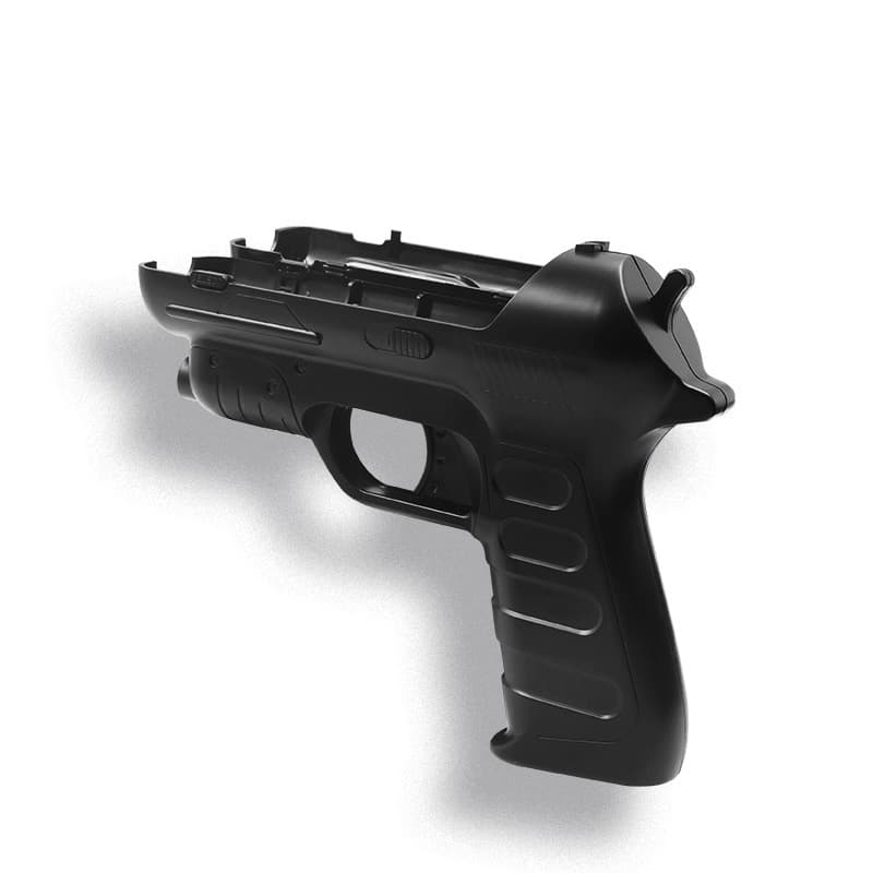 PS4 VR Gunstock Shooting Game Light Gun for PS MOVE Controller, Enhanced Motion Sensing, 2-Pack