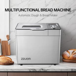 Cross-border Best-selling Bread Maker, Compact Home Automatic Multi-function Breakfast Machine with Kneading and Dough Fermentation