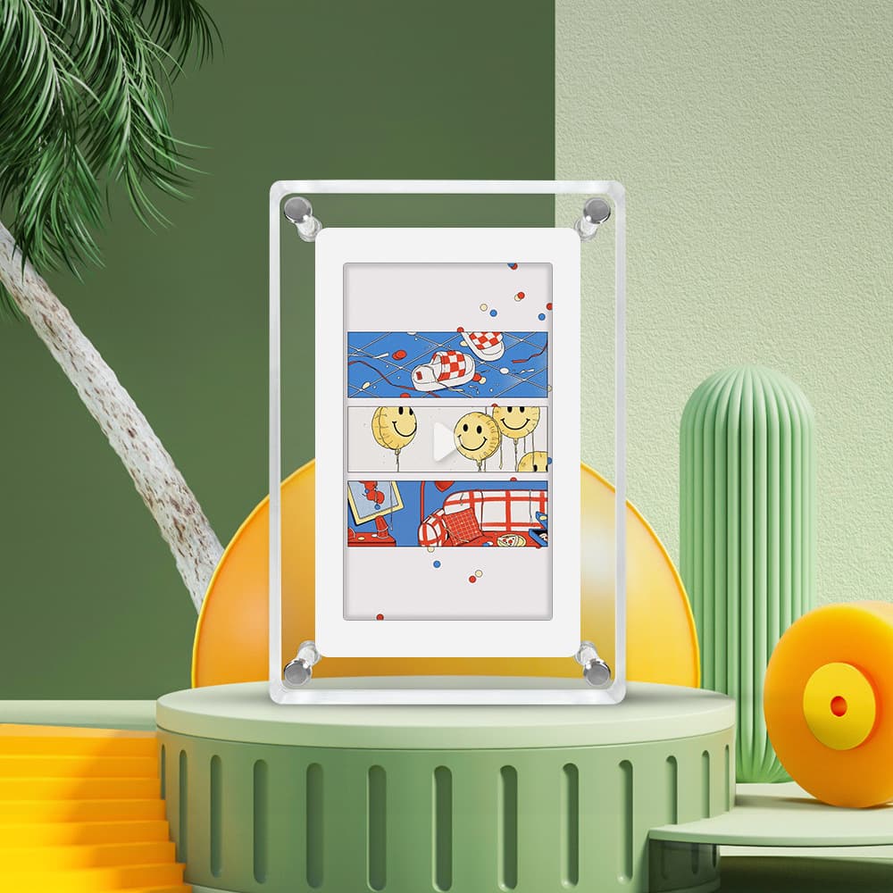 Cross-border Product 5-inch Digital Photo Frame Advertising Player Video Image Player Picture Display Promotional Player