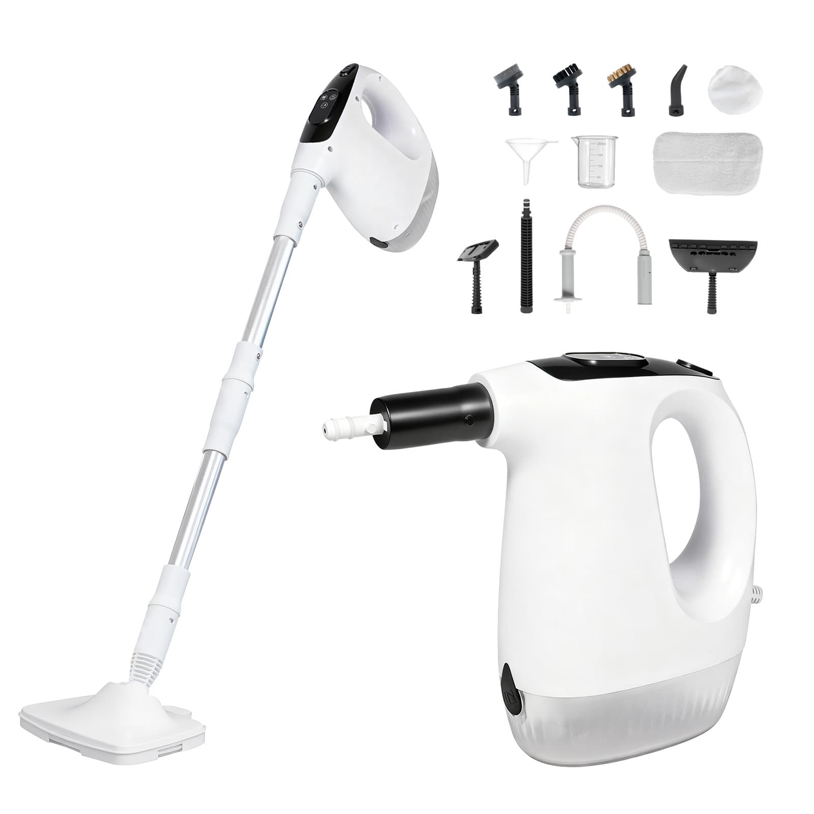 Cross-border Steam Mop 1500W High Power Multifunctional Household Handheld High Temperature Steam Cleaning Machine Steam Mop