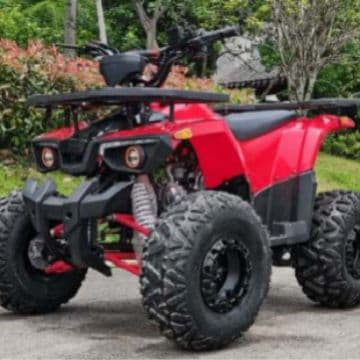 Warrior ATV 125cc Shockproof Frame ATV Off-Road Vehicle Four-Wheel All-Terrain Motorcycle Mountain Bike Four-Wheel Drive