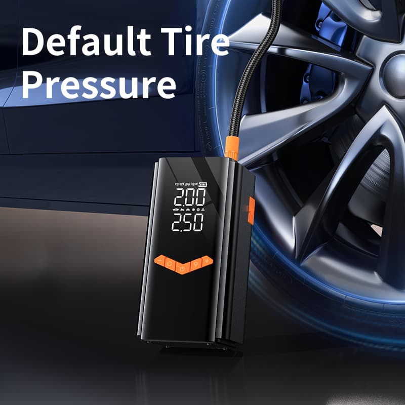 Cross-border popular car emergency start power supply, air pump all-in-one machine, dual screen, multi-function, power bank, universal for all models