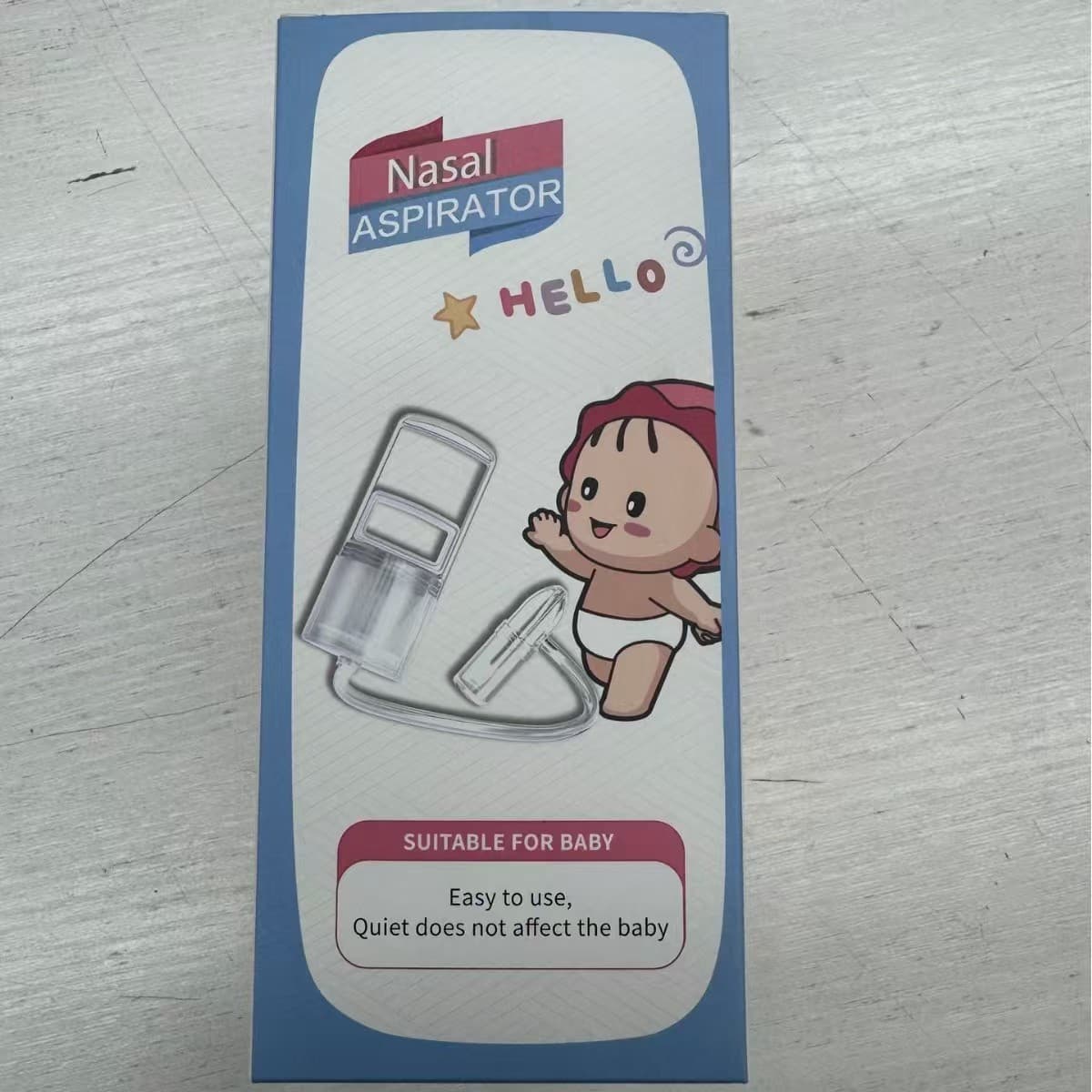 Cross-border New Bottle-style Baby Hand-pull Nasal Aspirator, Infant Nasal Congestion Relief, Air Pump Type for Easy Cleaning