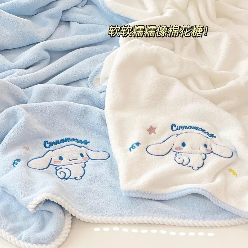 Cartoon towel wholesale cute cinnamon dog bath towel towel set super soft thickened water absorbent dry hair cap bath towel
