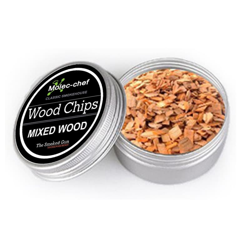 Amazon Hot Selling Whiskey Cocktail Smoking Wood Chips Variety Pack in Aluminum Box