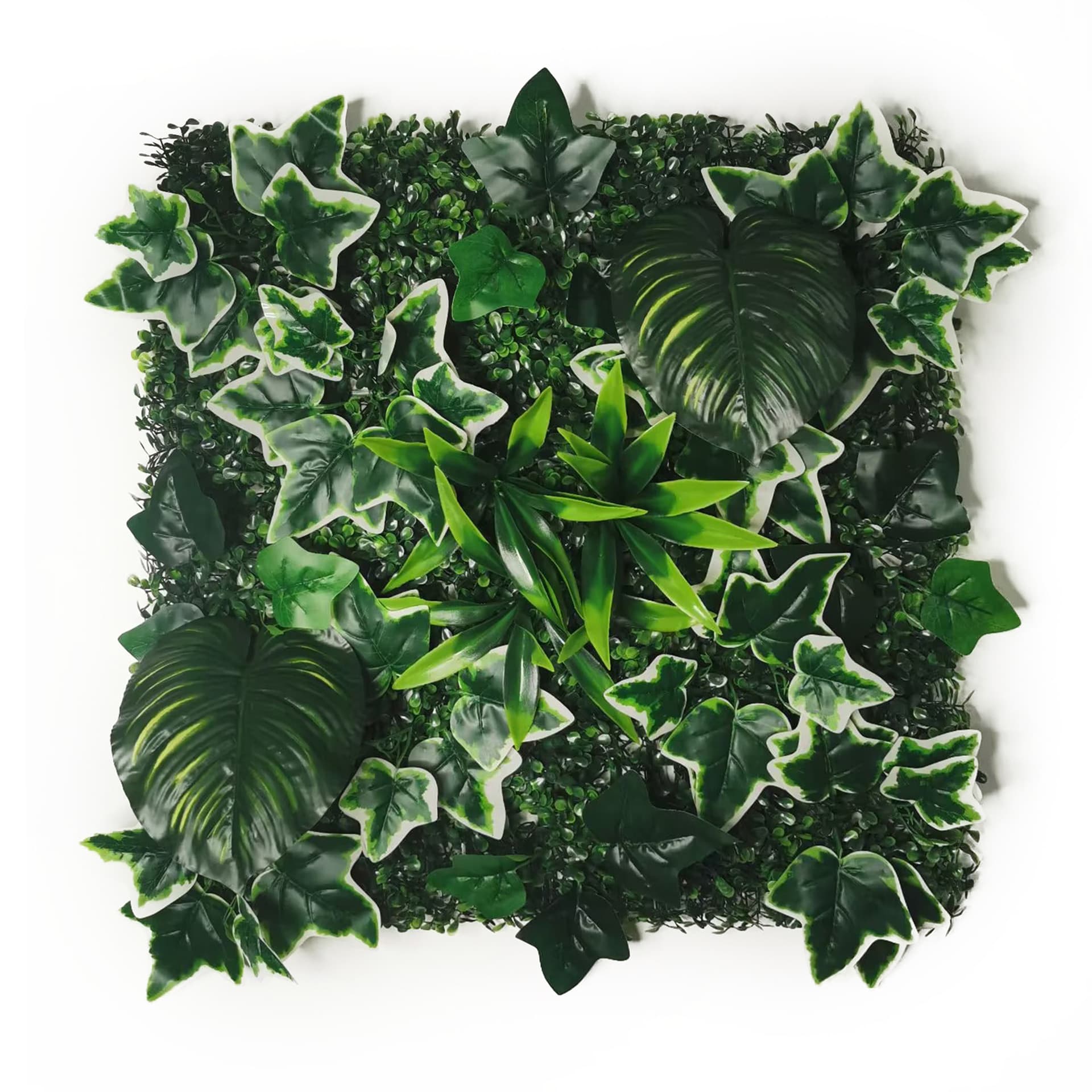 Simulated lawn plant wall grass fake decorative wall panel artificial green lily flower green plant wall