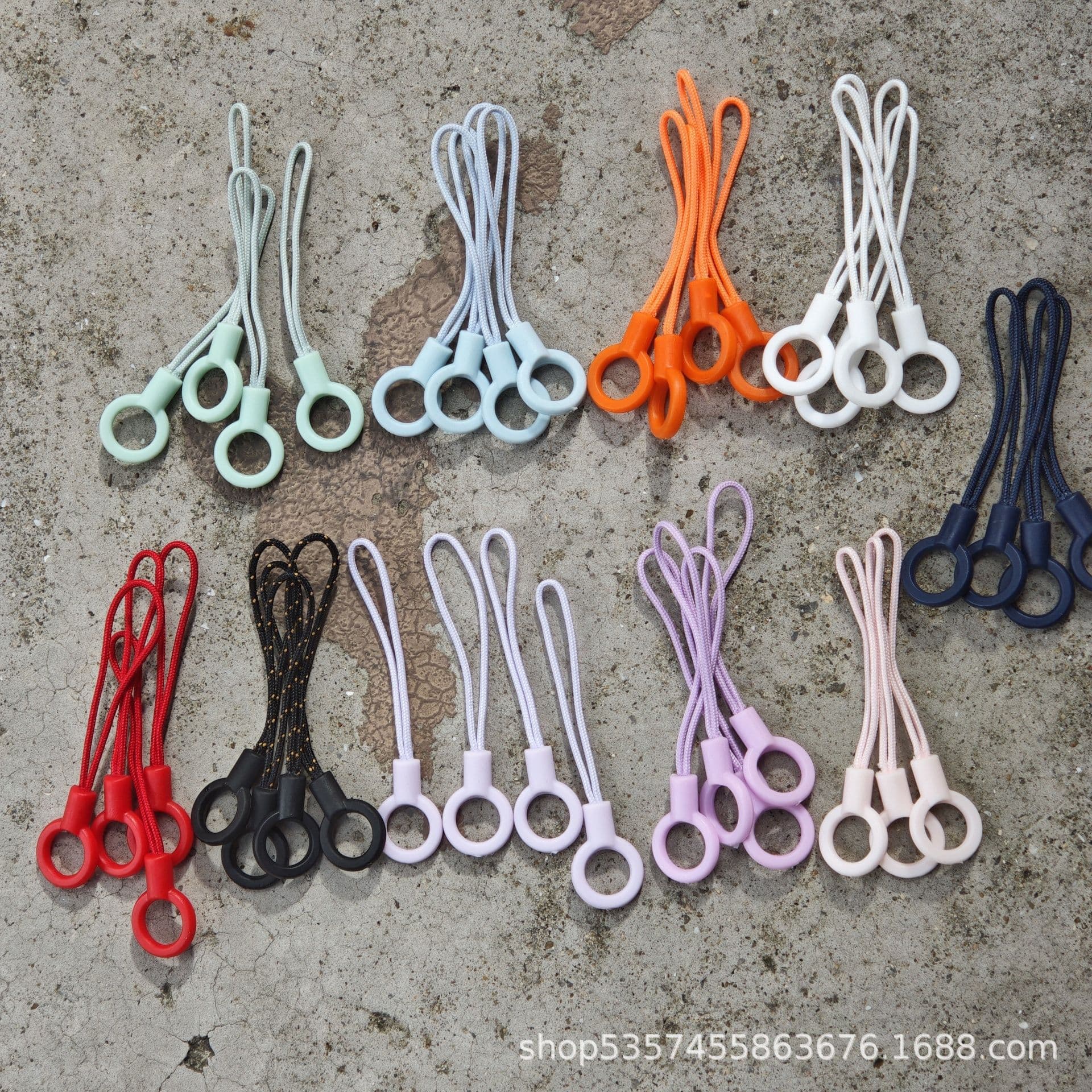 Circle Phone Lanyard, Finger Ring Strap, DIY USB Phone Strap, Unisex Airplane Buckle Lanyard, Phone Case Lanyard