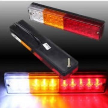 20LED Truck Tail Light Forklift Light Waterproof Car Lighting Truck Side Vehicle Accessories Automotive Supplies