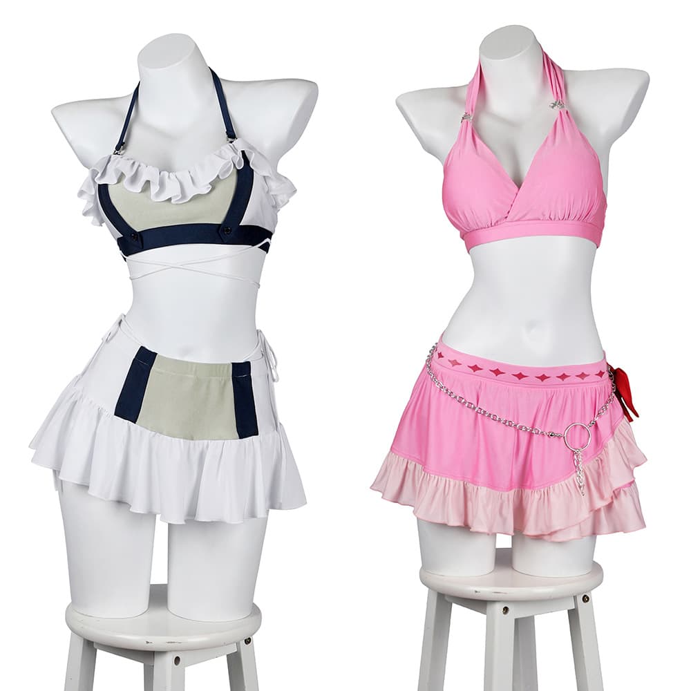 FF7 Final Fantasy 7 Rebirth Cosplay Alice Gaines Bartlefa Lockhart Swimsuit