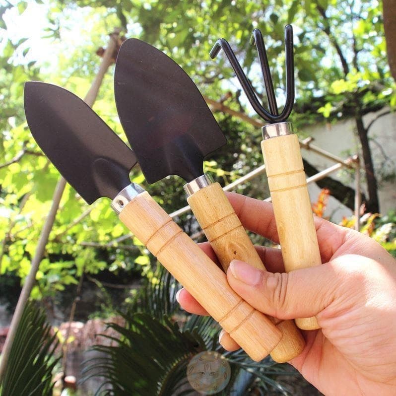 3-Piece Set Home Potted Plant Small Shovel, Gardening Trowel for Loosening Soil, Flower Planting, Succulent Tools