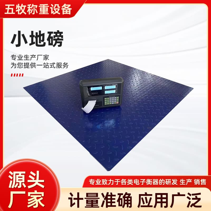 Factory Direct Small Floor Scale Platform Scale High Precision 0.3-10 Ton Weighing Industrial Stainless Steel Floor Scale