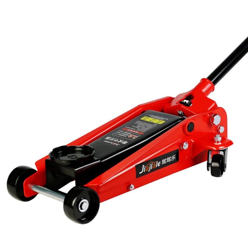 Horizontal Hydraulic Jack for Small Cars, Sedans, On-Board Vans, SUVs, Hand-Crank Jack