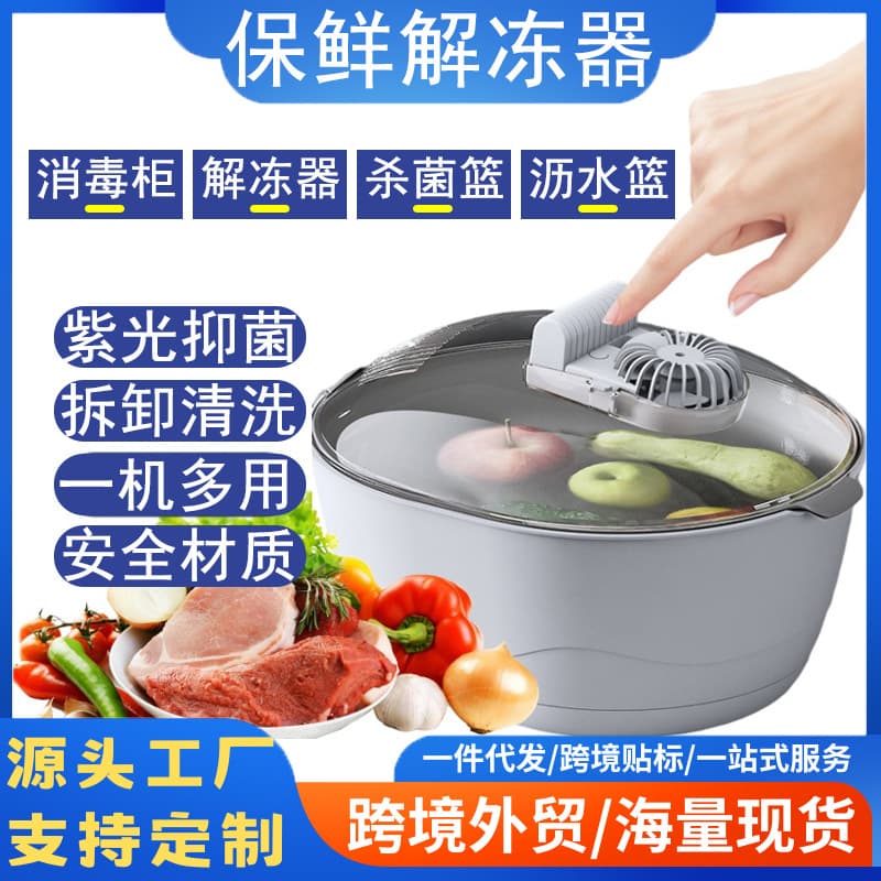 Factory wholesale 2024 new household meat steak preservation food machine 4-in-1 defrosting induction cooker