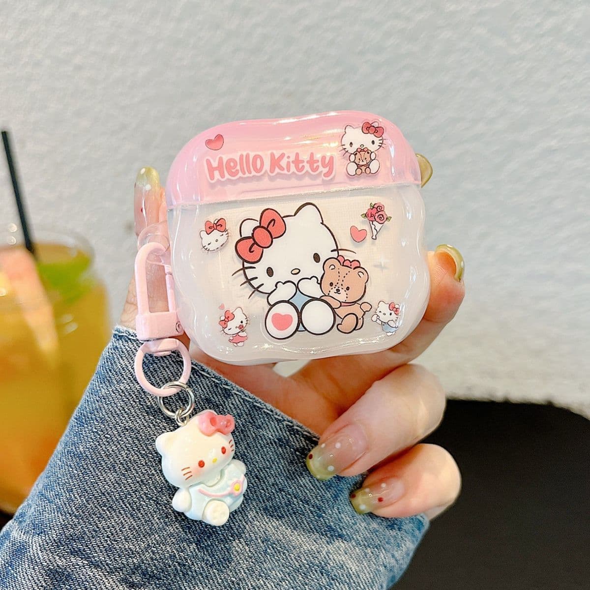 Kitty Silicone Case for Apple AirPods 4, Protective Cover for AirPods 2, AirPods Max Silicone Case