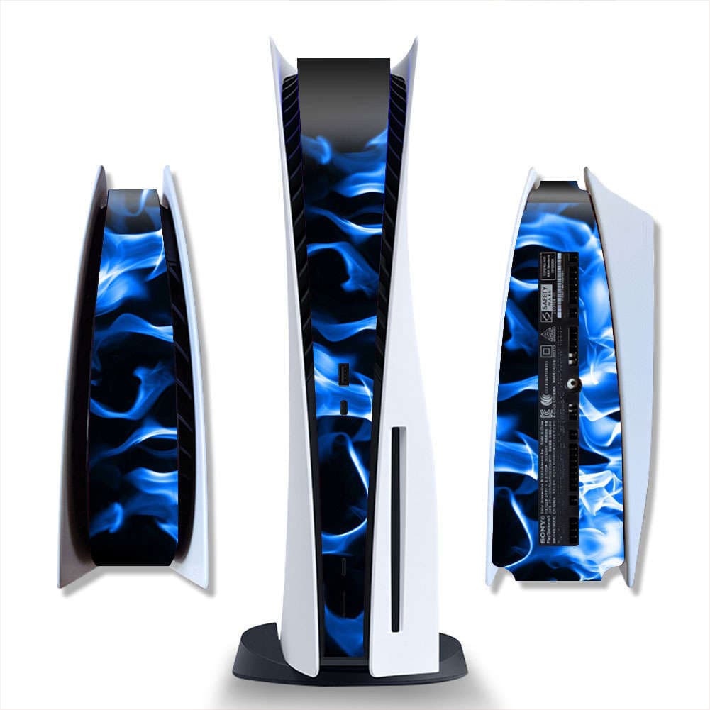 For PS5 Middle Strip Sticker Film Console Strip Universal for Disc and Digital Edition Skin Sticker