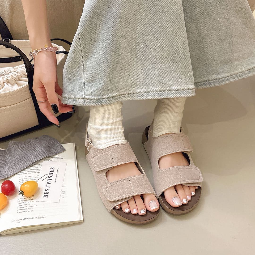 Roman Style Sandals Women 2026 Summer New Comfortable Open Toe Versatile Beach Ultra Soft Casual Outdoor Sandals Women