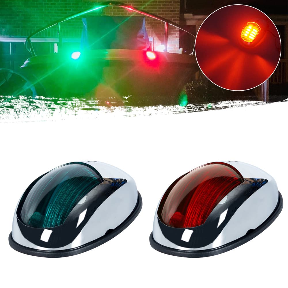 New yacht navigation light, boat light, LED bow light, stern light, sightseeing boat signal light, fishing boat light