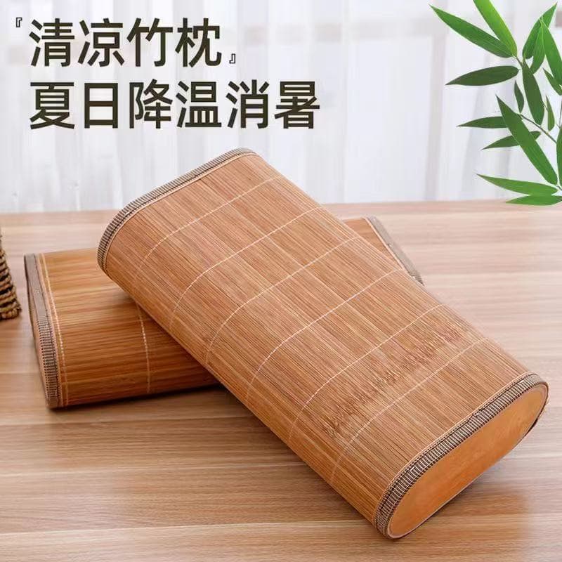 Summer Neck Soothing Sleep Aid Cooling Pillow Carbonized Household Student Dormitory Cervical Protection Massage Pillow