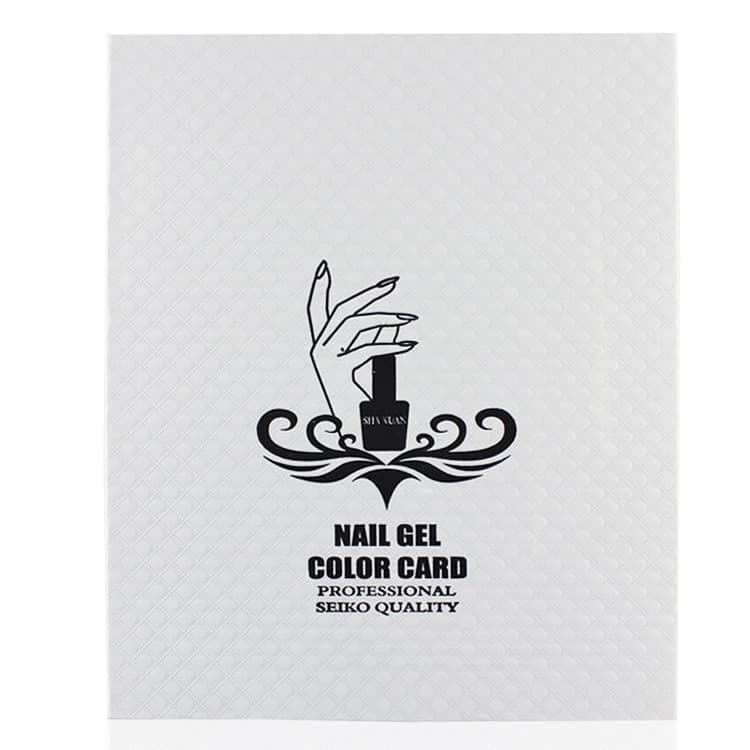 Nail Polish Color Display Box Swatch Book 120 Colors 216 Colors Salon Nail Shop