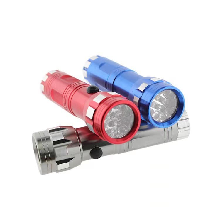 Aluminum Alloy Emergency Portable LED Flashlight Home Use Handheld Torch Light Lightweight Multi-Functional Outdoor Camping