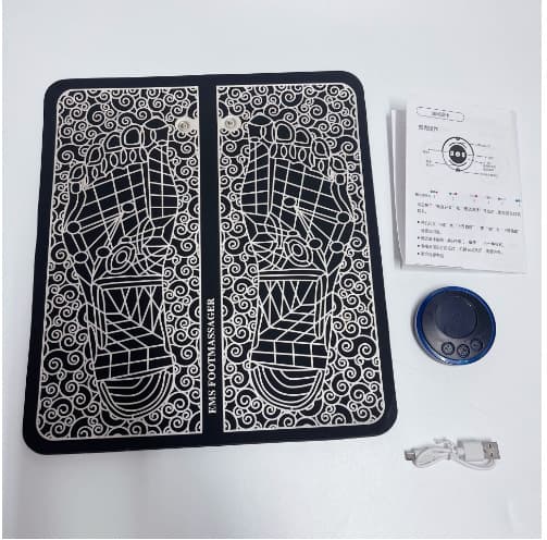 EMS Leg Beauty Foot Massager Machine Smart Foot Sole Massage Pad Pulsating Foot Massager