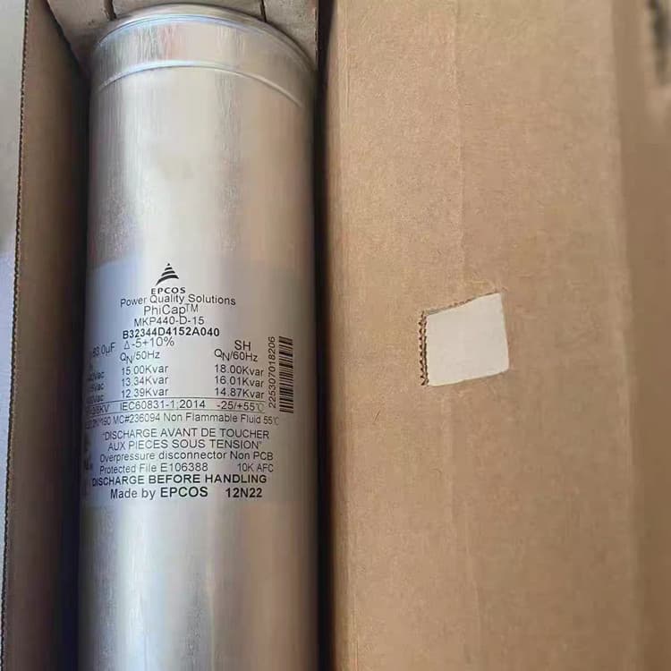 Original Box New MKP440-D-15.0 B32344D4152A040 EPCOS Three-phase AC Filter Capacitor