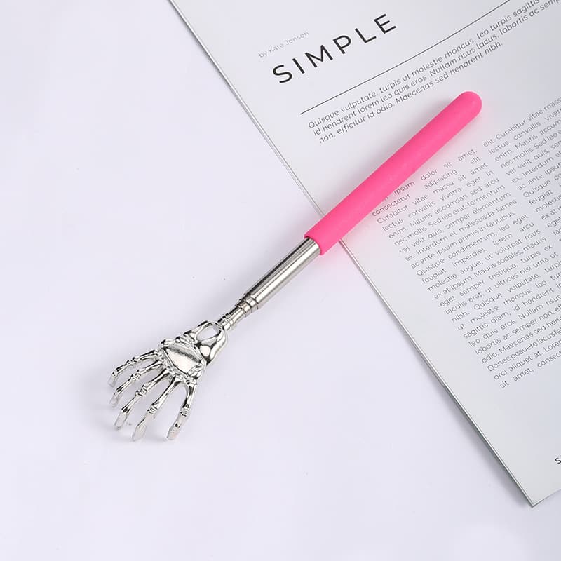 Ghost Hand Stainless Steel Telescopic Home Massager Self-Service Back Scratcher Itch Relief Tool