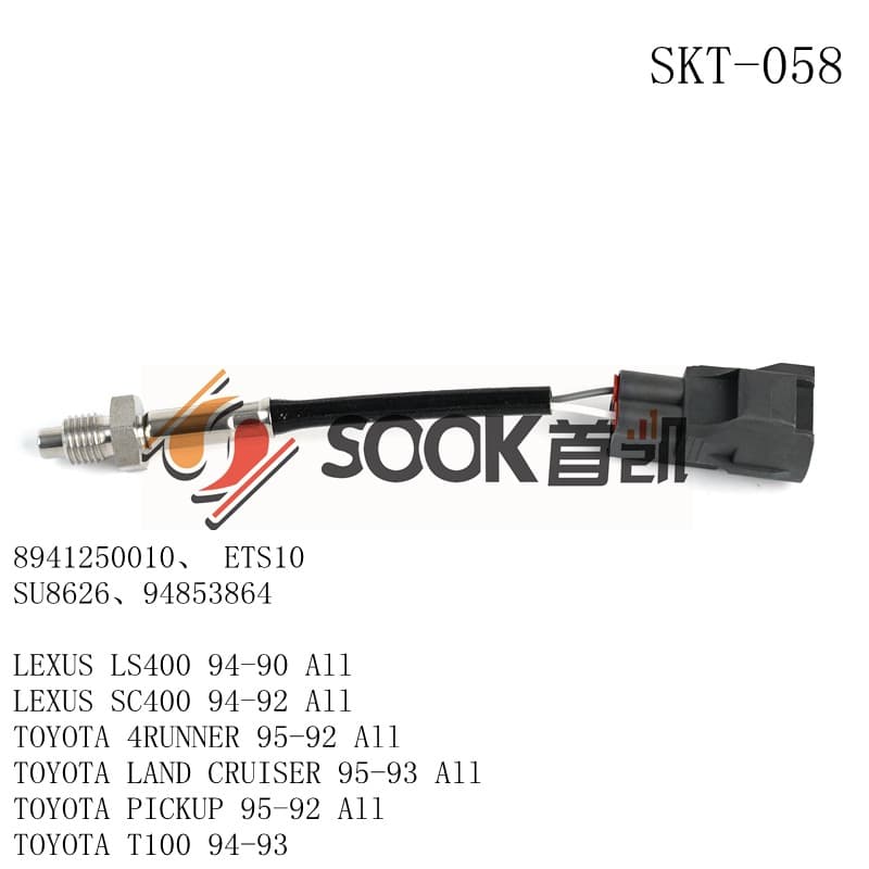 Manufacturer Automotive Exhaust Emission Exhaust Gas Temperature Sensor 8941250010 SKT-058