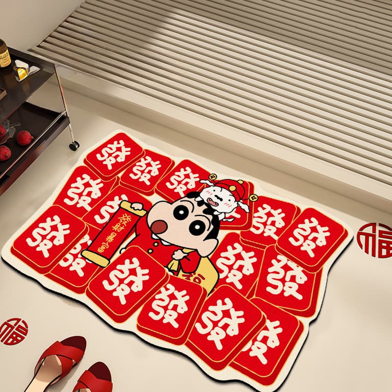 Cartoon Soft Diatom Mud Bath Mat, Quick-Drying, Non-Slip, Stain-Resistant, Easy to Clean