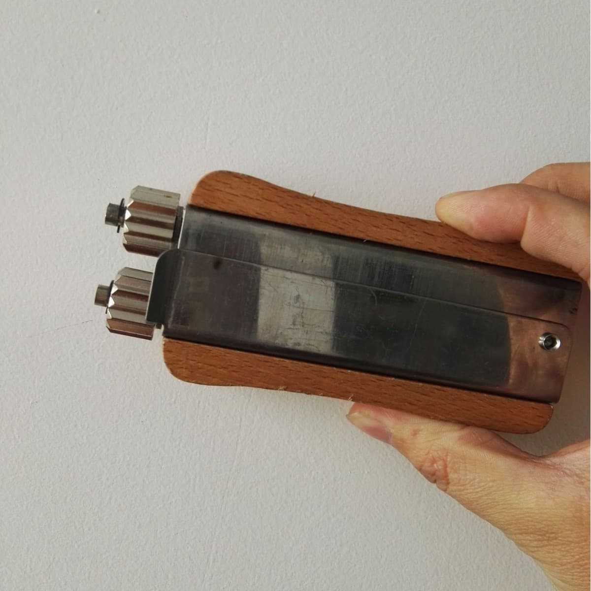Wooden Handle Stainless Steel Beekeeping Tool Frame Wire Tightener Beekeeping Wire Tensioner Wooden Handle Tightener