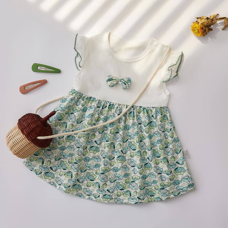 Children's Dress Girls Baby Clothes Wholesale Spring Outerwear Princess Dress