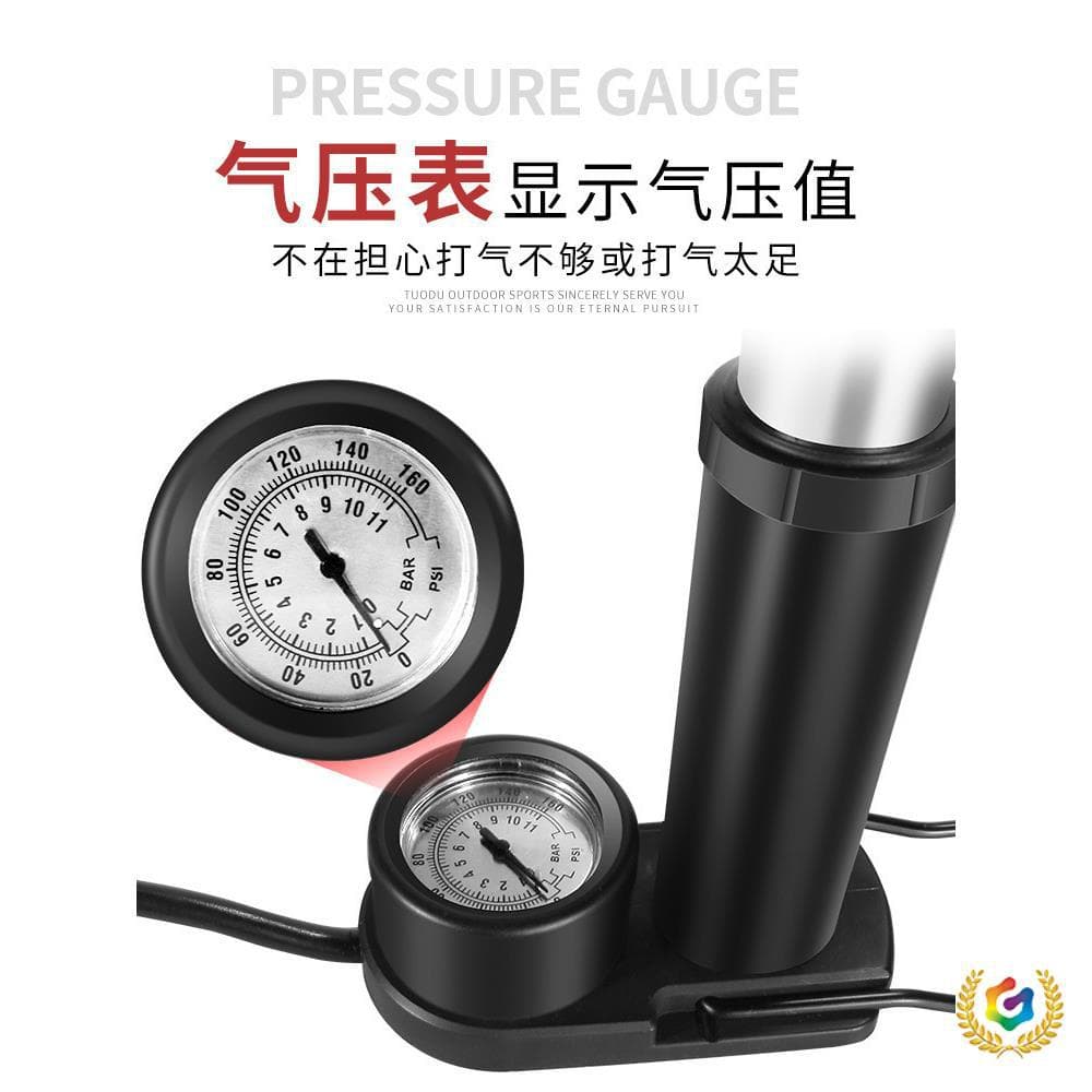 ✅ Cross-border Foot Air Pump, Mini Portable for E-bikes, Basketballs, Bicycles, with Air Needles, Factory Direct