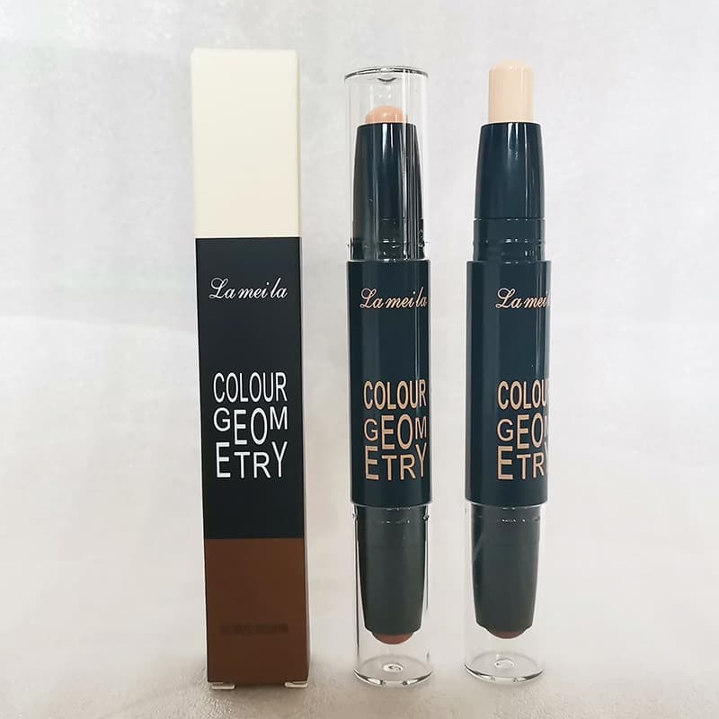 Dafa Lamela Contouring Stick Double-Ended Nose Shadow Silhouette Shadow V-Face Concealer Covering Pen 3.6g