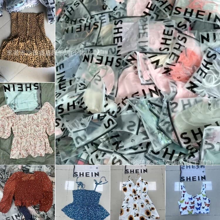 Mixed Items Shein2026 Women's Shein Clothing Dresses and Tops for Cross-Border Foreign Trade Mixed Batch Clearance