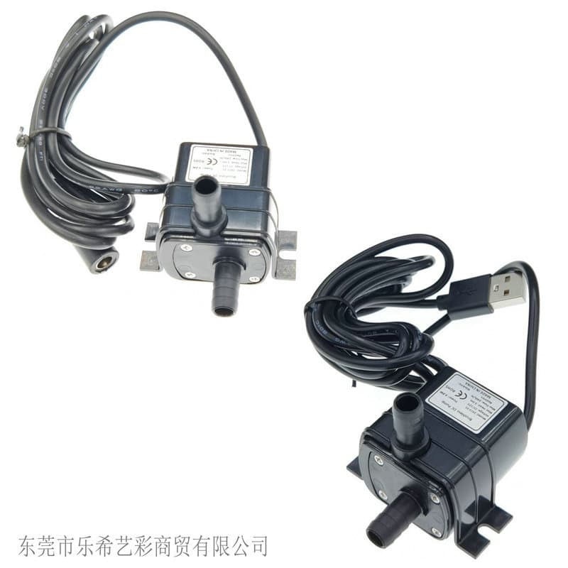 12V Water Pump USB Water Pump Hydroponic Vegetable Craft Fountain DC Brushless Micro Water Pump Fish Tank Filter Rockery