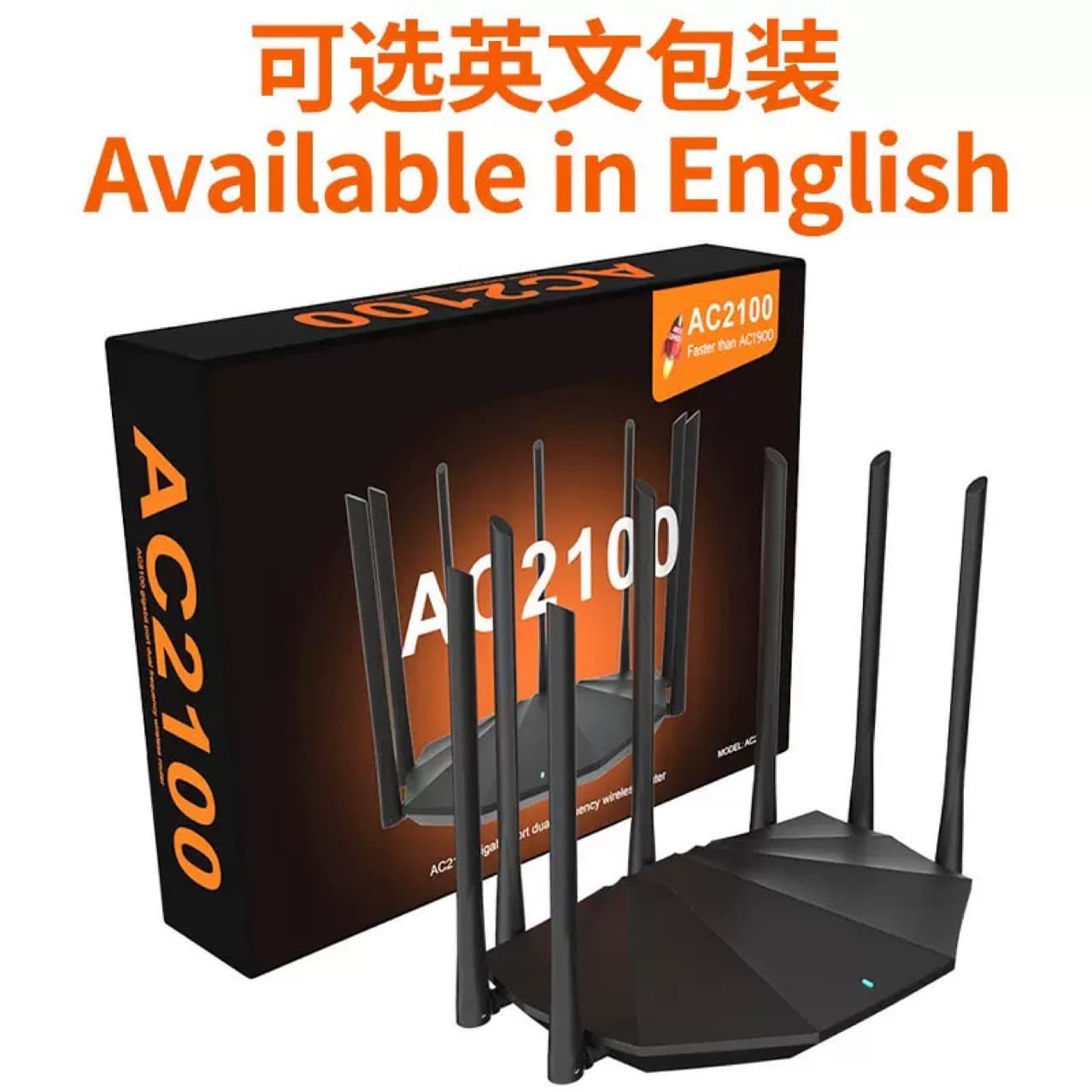 Tenda AC23 Wireless WiFi Gigabit AC2100M English Version Wireless Router