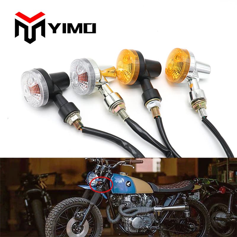 Factory Direct Motorcycle Turn Signal Harley Retro Universal Small Turn Signal Motorcycle Accessories